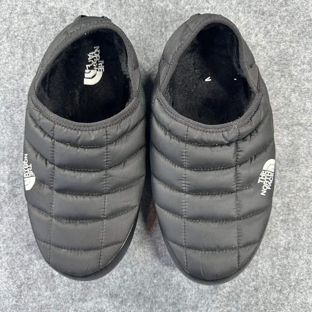The North Face ThermoBall Traction Mule Slippers Mens Sz 9 Black Insulated